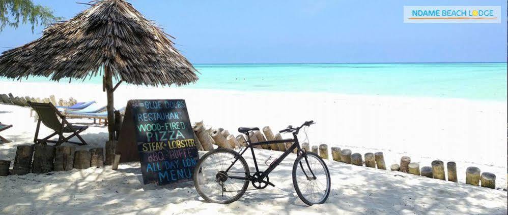 Ndame Beach Lodge Paje Eksteriør billede