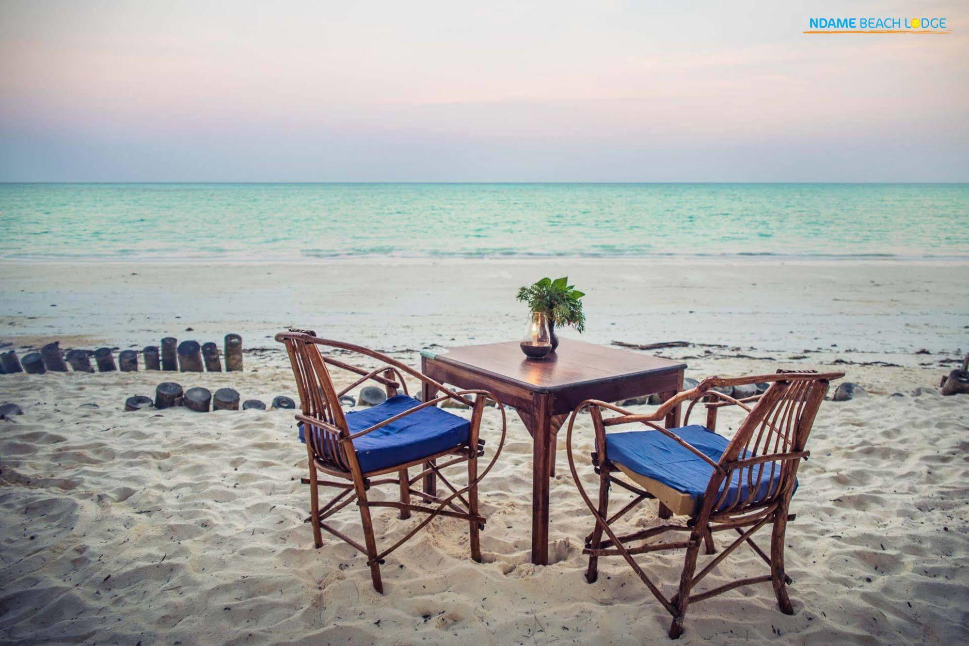 Ndame Beach Lodge Paje Eksteriør billede