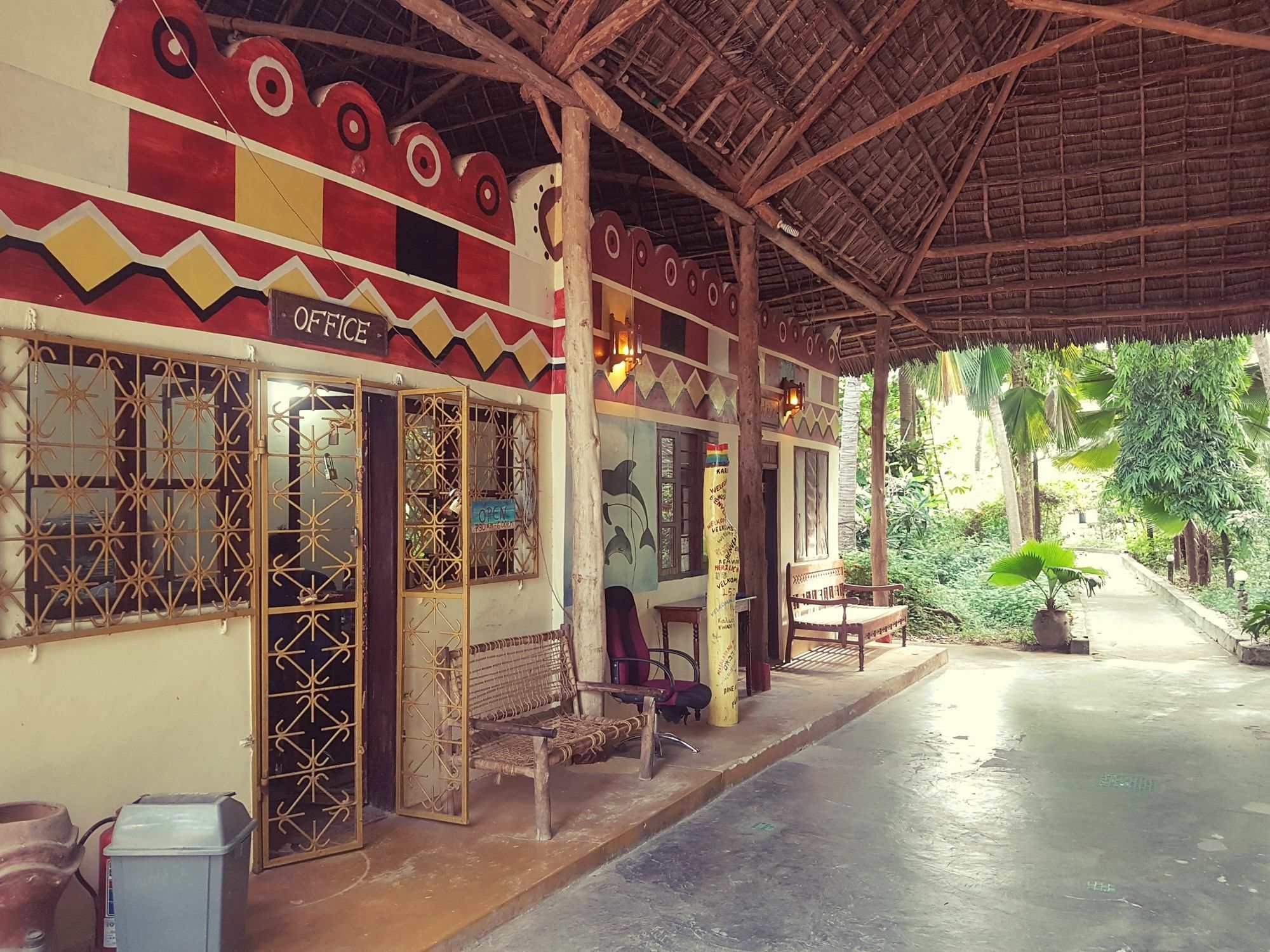 Ndame Beach Lodge Paje Eksteriør billede